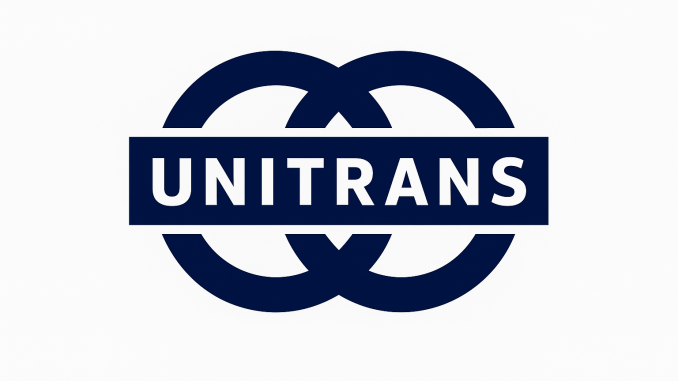 20250608_2105_Unitrans Logo Design_remix_01jx8ewma1fj4aaca4zffz8n5n